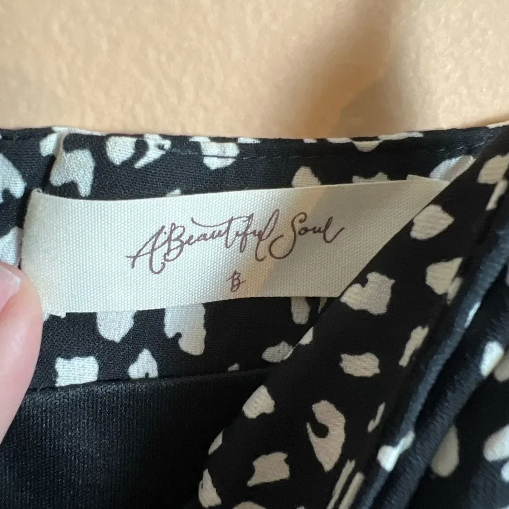 Arula A Beautiful Soul Black Carlin Dress Size B 2X NWOT - Picture 5 of 13